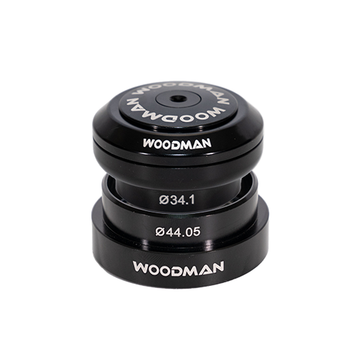EC34 EC44 1-1/8" to 1-1/4" tapered headset black